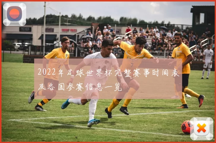 2022年足球世界杯完整赛事时间表及各国参赛信息一览